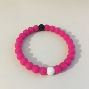 pink Lokai bracelet!
